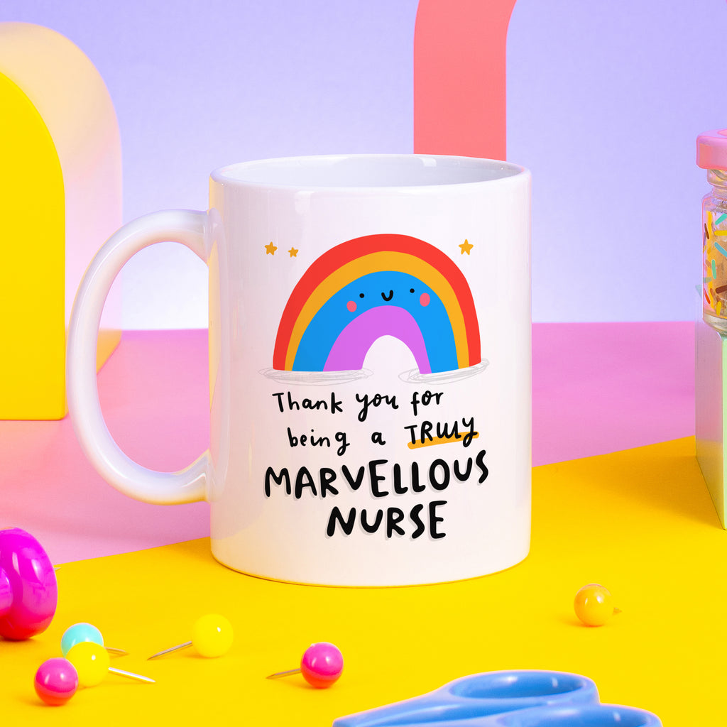 Truly Marvellous Nurse Personalised Mug