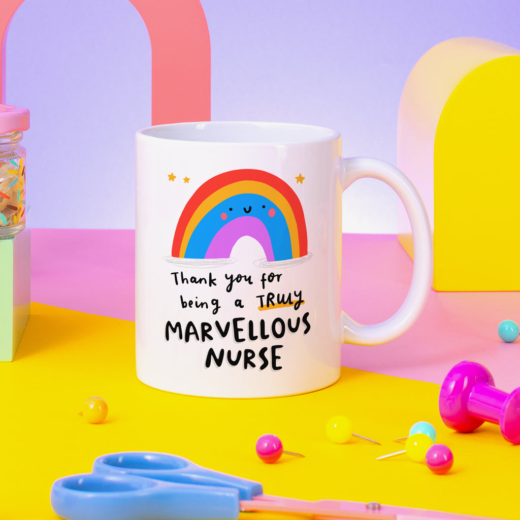 Truly Marvellous Nurse Personalised Mug