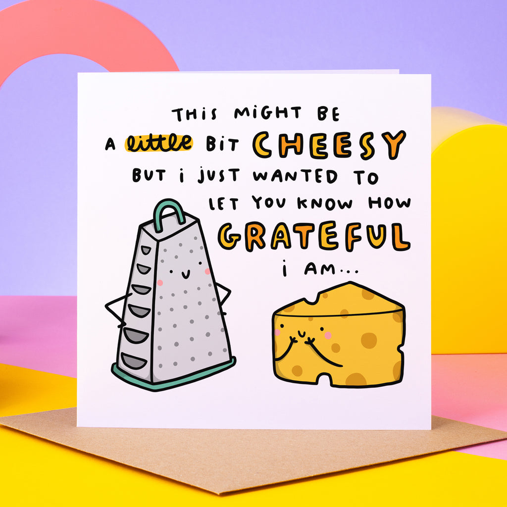 How Grateful I Am Thank You Card