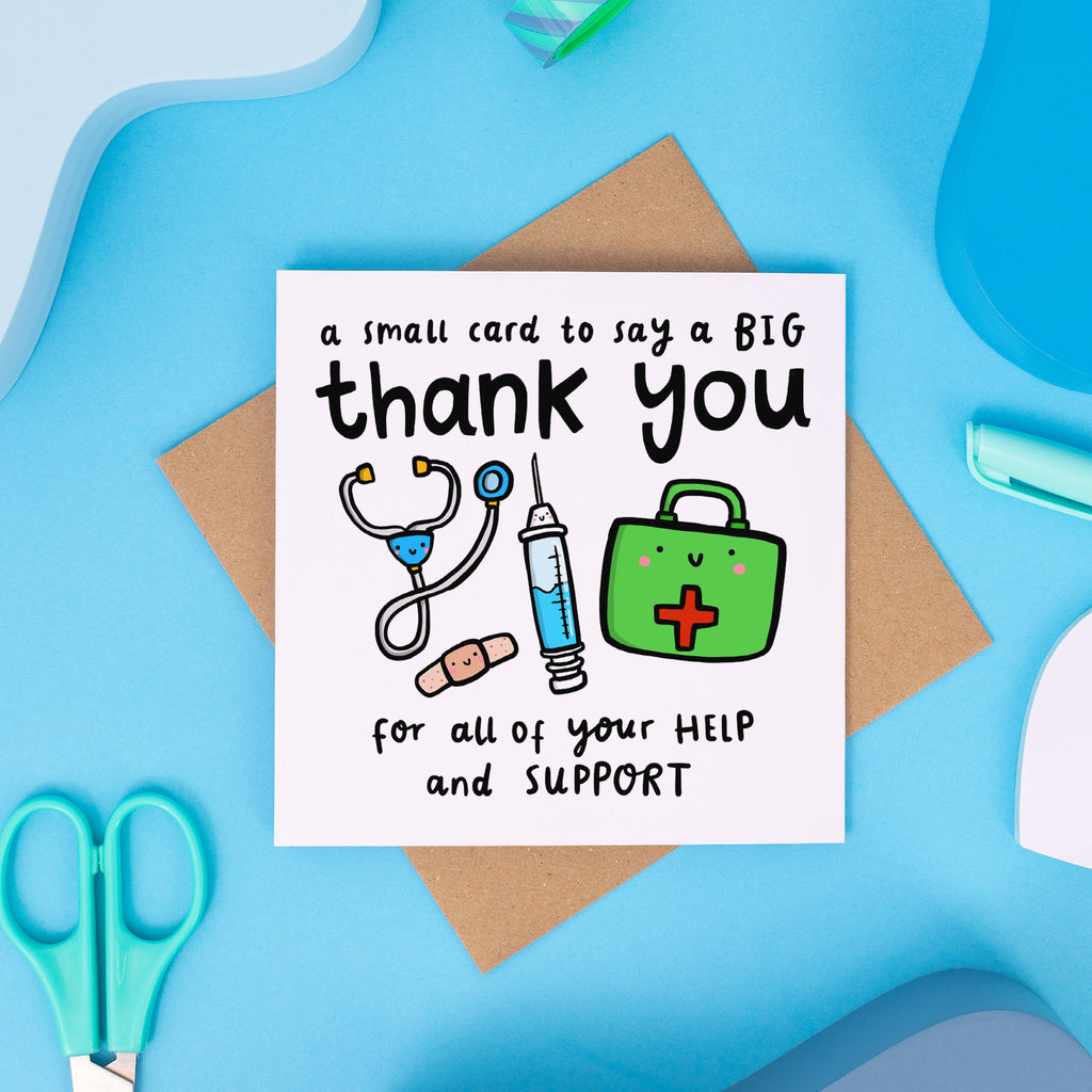 Small Card To Say A Big Thank You