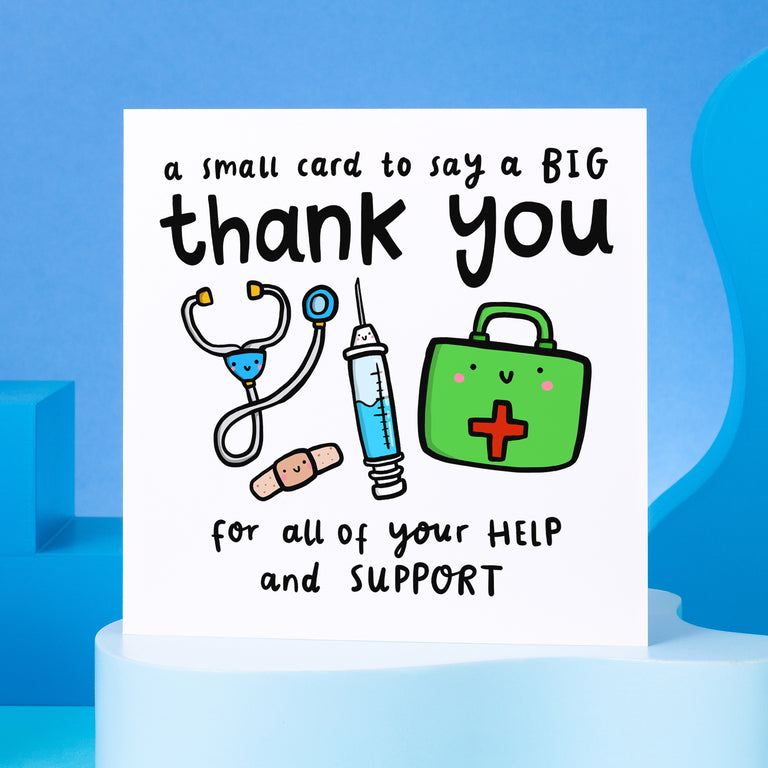 Small Card To Say A Big Thank You