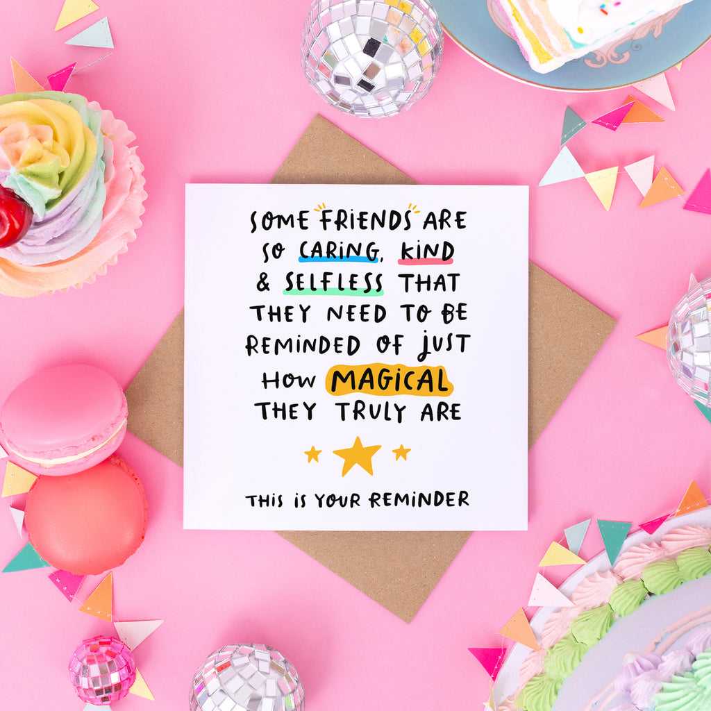 This Is Your Reminder - Friend Thank You Card
