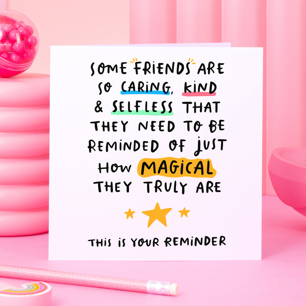 This Is Your Reminder - Friend Thank You Card