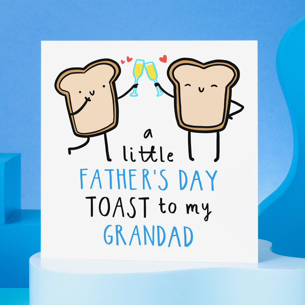 Toast to Grandad Father's Day Card