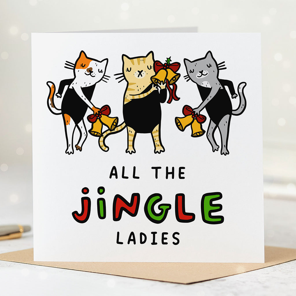 All The Jingle Ladies Christmas Card
