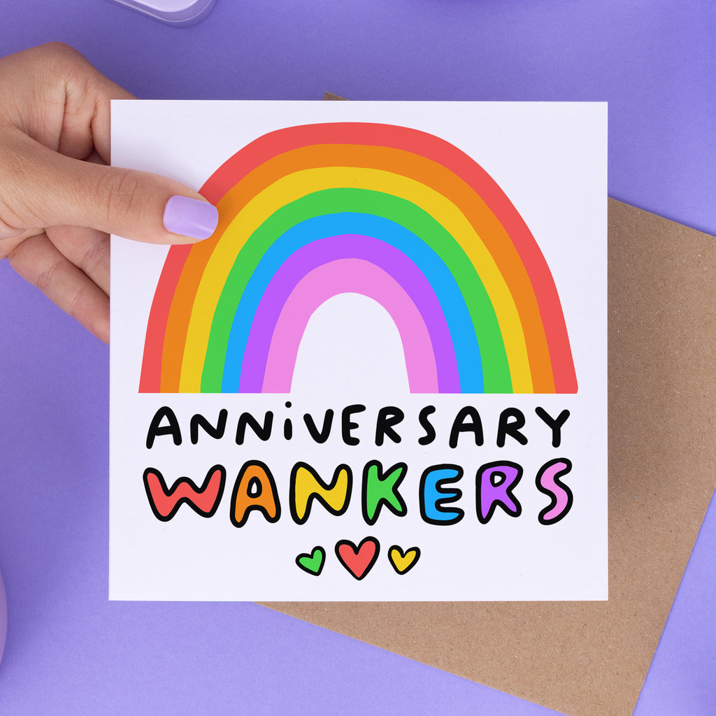 Anniversary Wankers Card