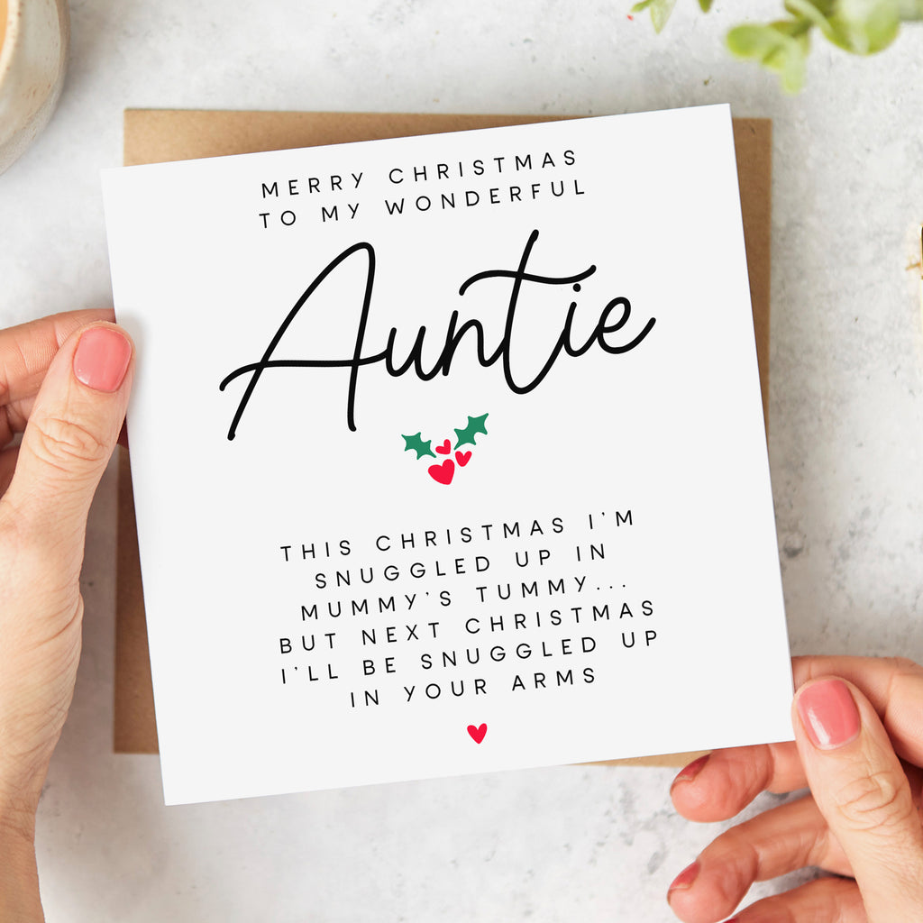 Auntie Next Christmas from Bump Card