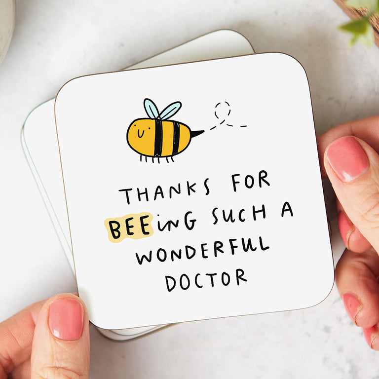 Doctor Beeing Wonderful Coaster