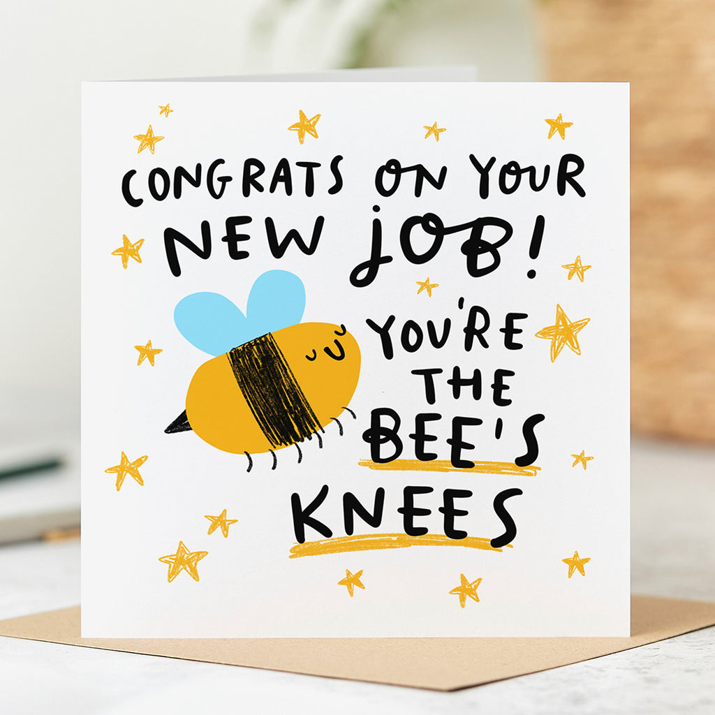 The Bee's Knees New Job Card