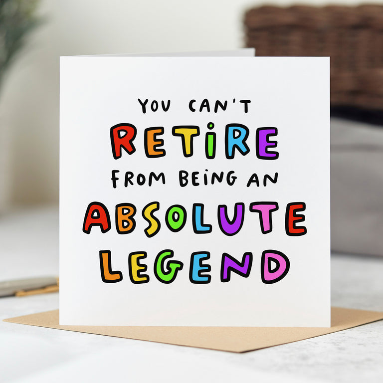 Absolute Legend Retirement Card