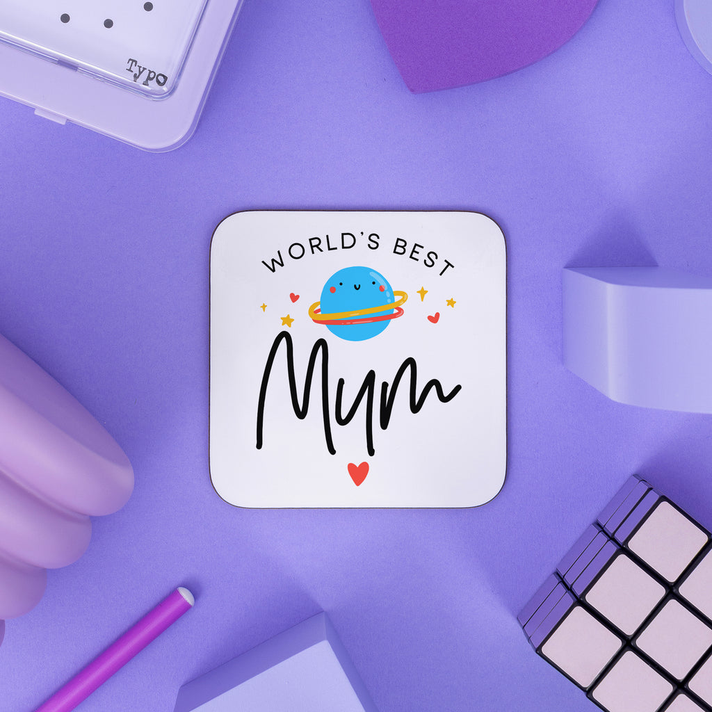 World's Best Mum Coaster