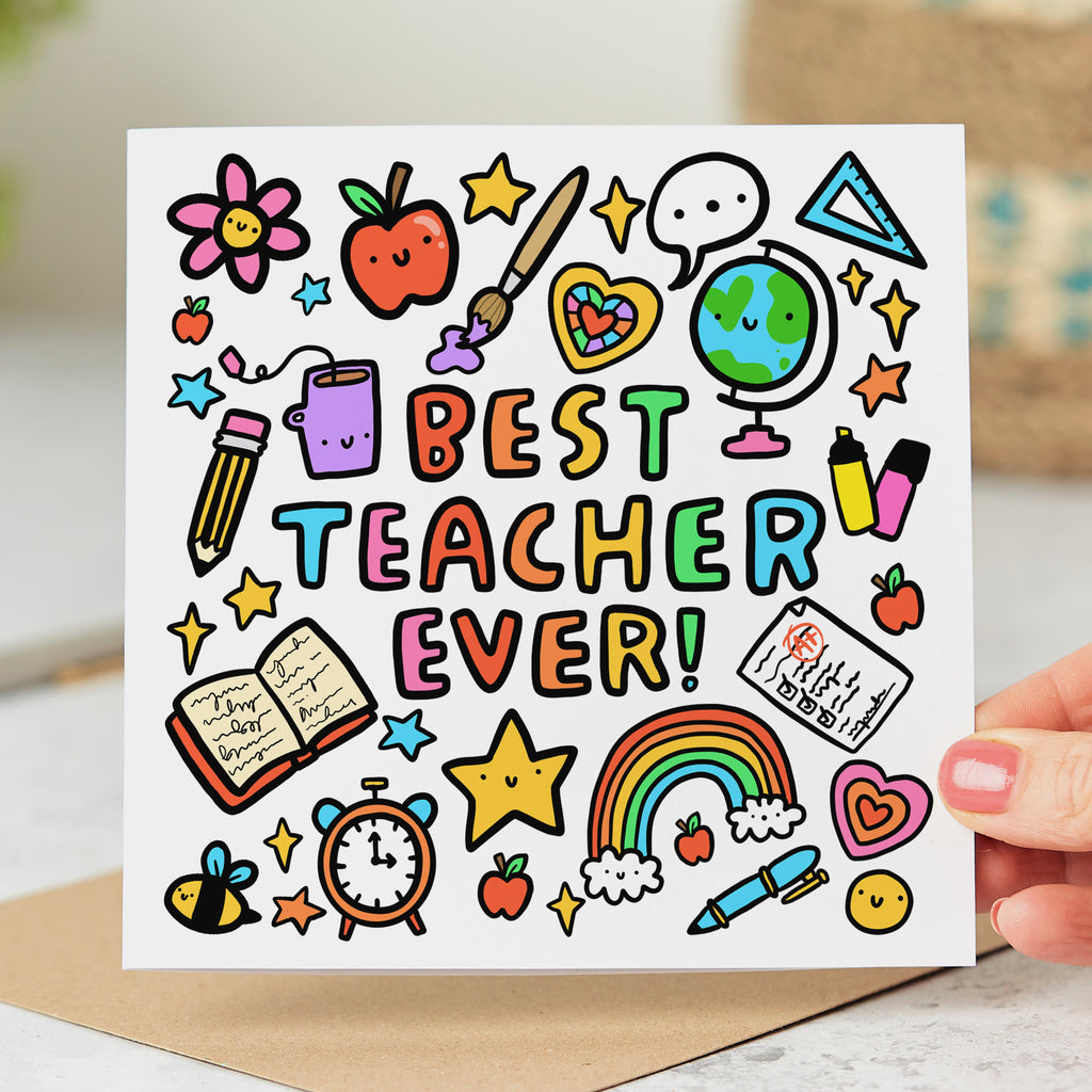 Best Teacher Ever Card