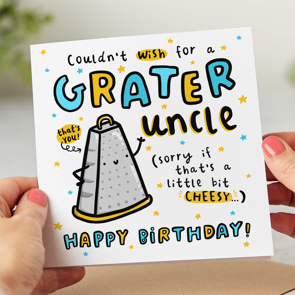 Grater Uncle Birthday Card