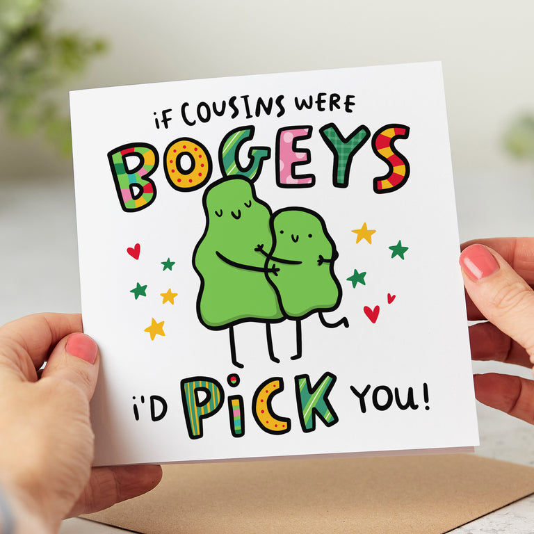 Cousin Bogey Birthday Card