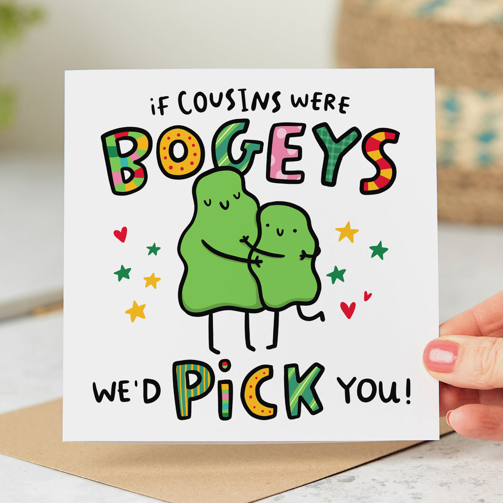 Cousin Bogey Birthday Card
