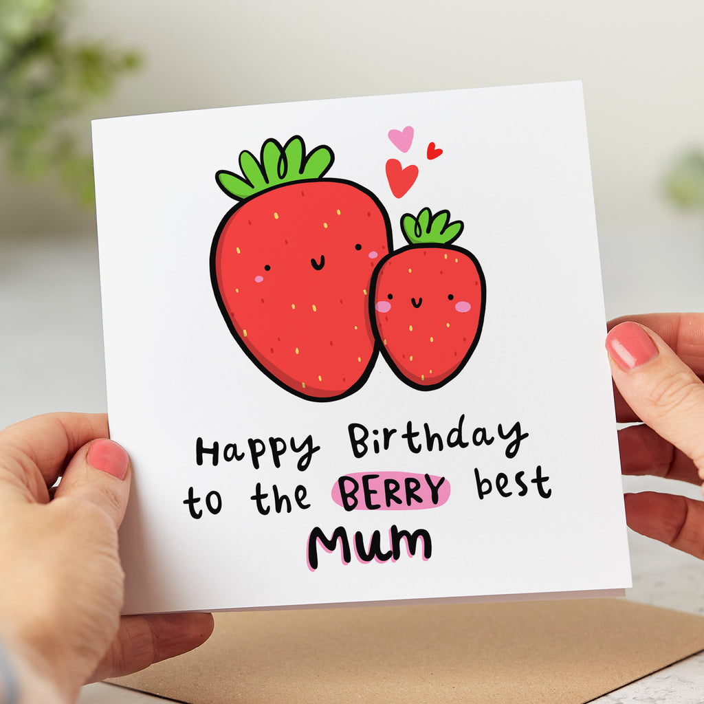 Mum Berry Best Birthday Card