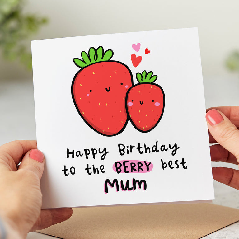 Mum Berry Best Birthday Card