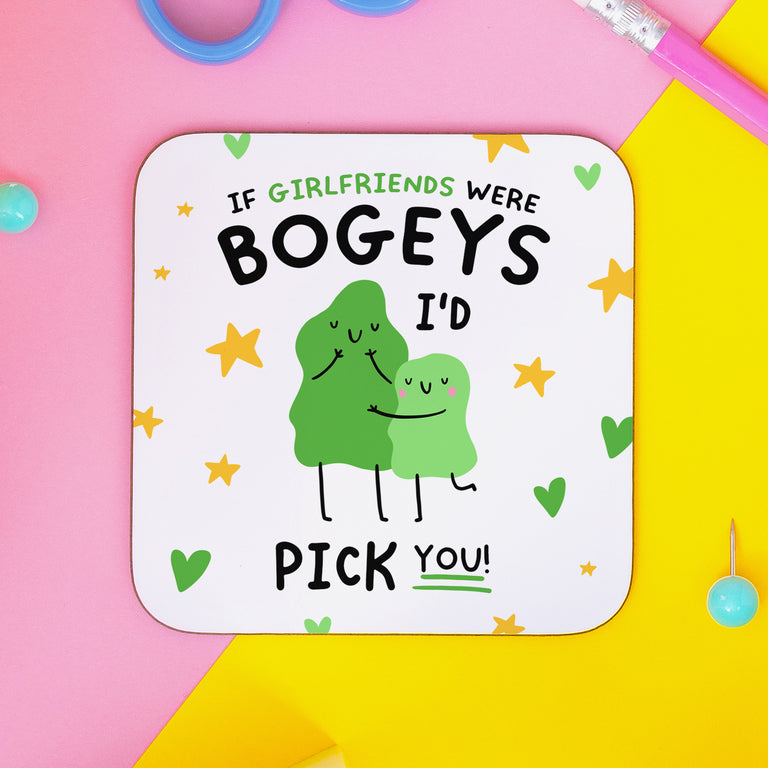 Girlfriend Bogeys Coaster
