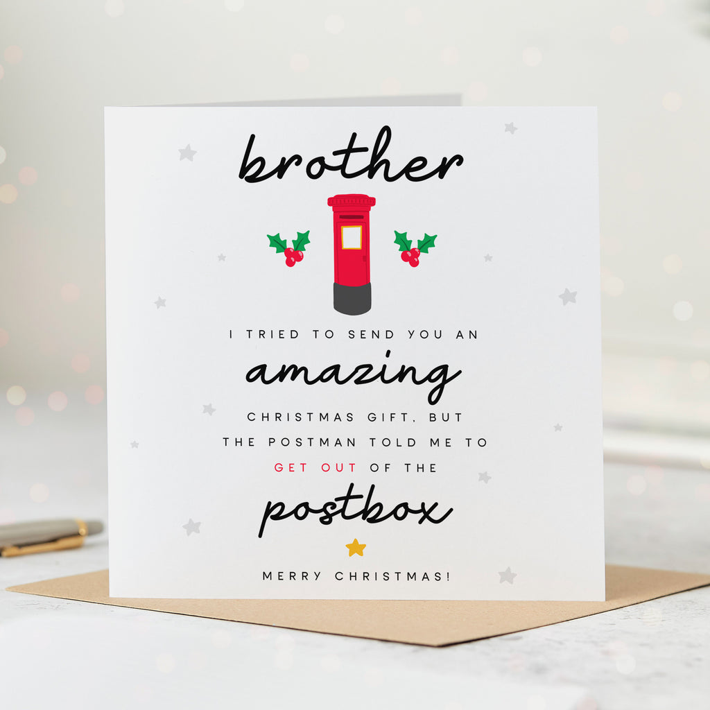 Brother Postbox Christmas Card