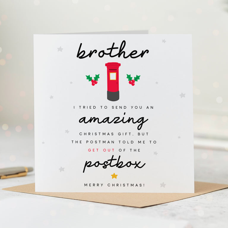 Brother Postbox Christmas Card
