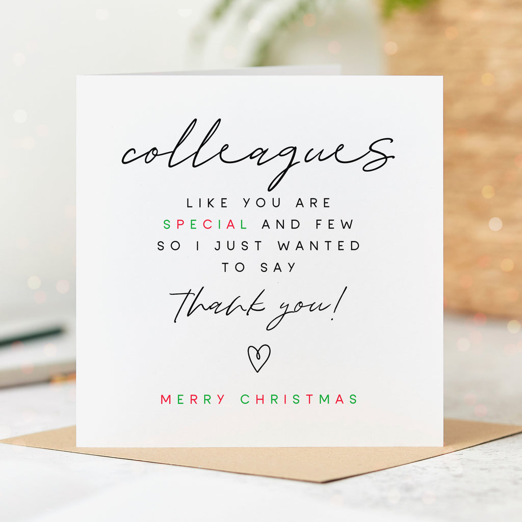 Colleagues Like You Christmas Card