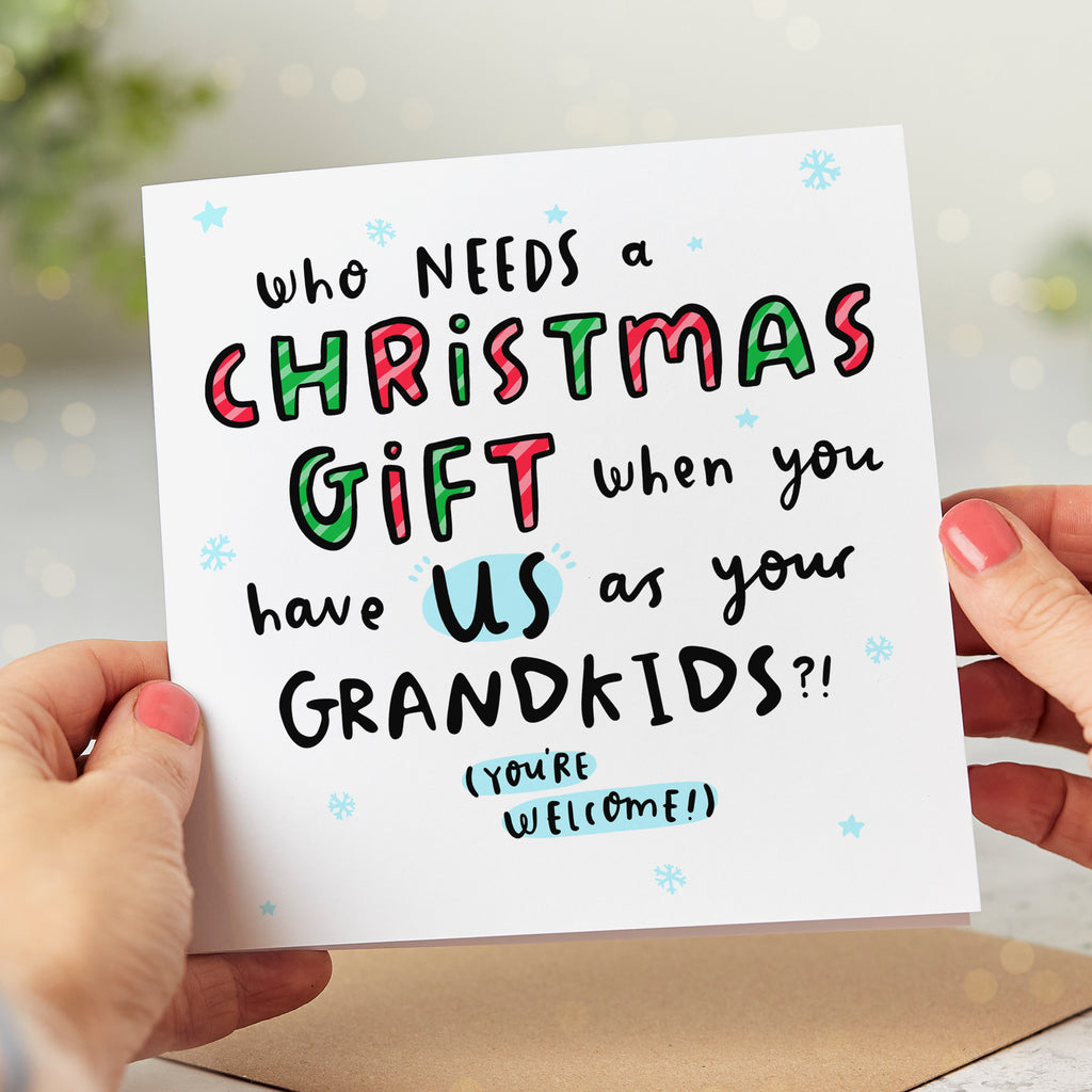 Grandkids are Your Gift Christmas Card