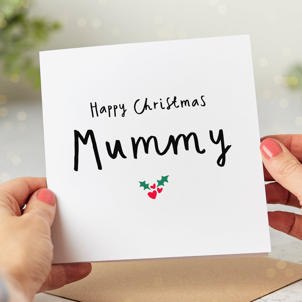 Mummy Happy Christmas Card