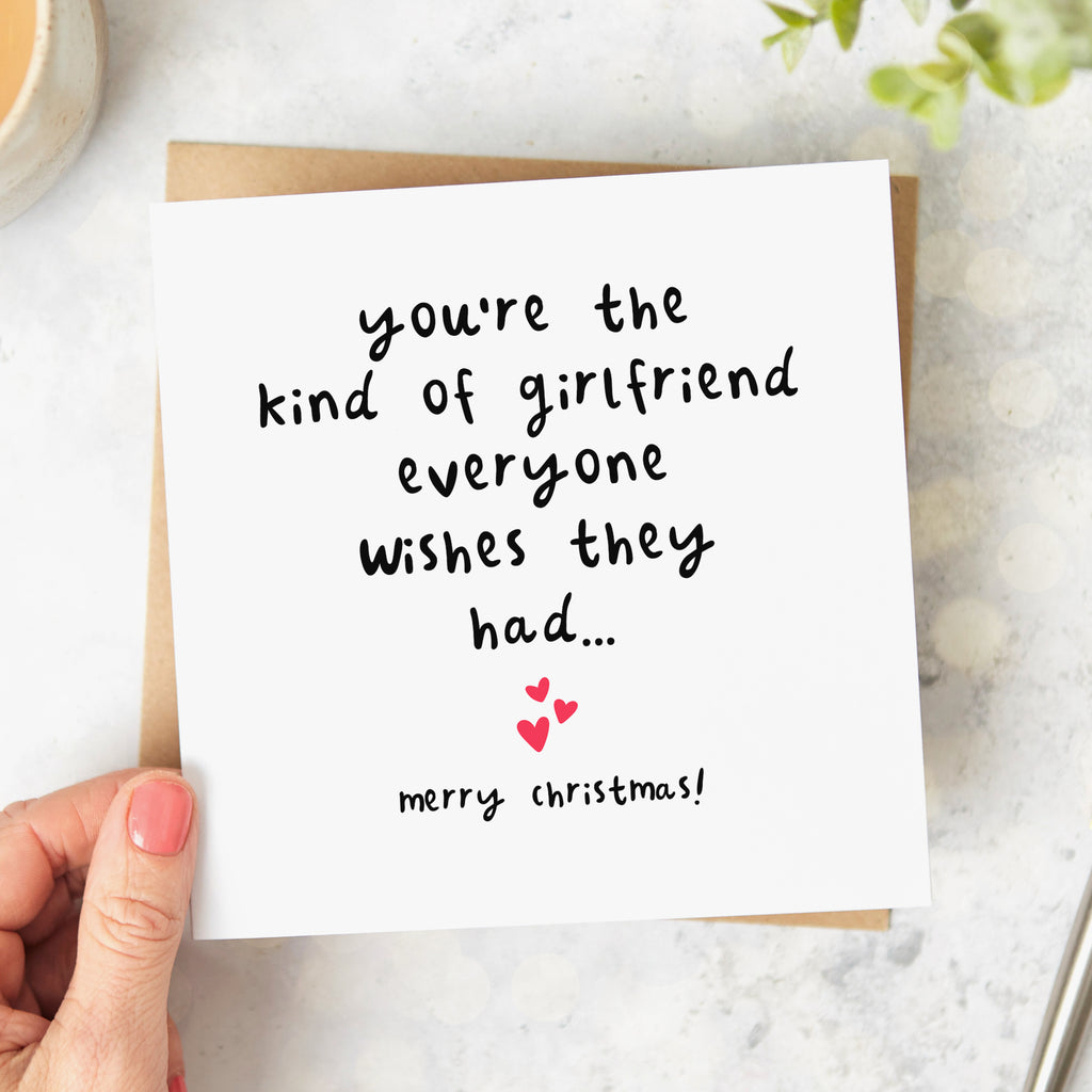 Girlfriend Everyone Wishes For Christmas Card