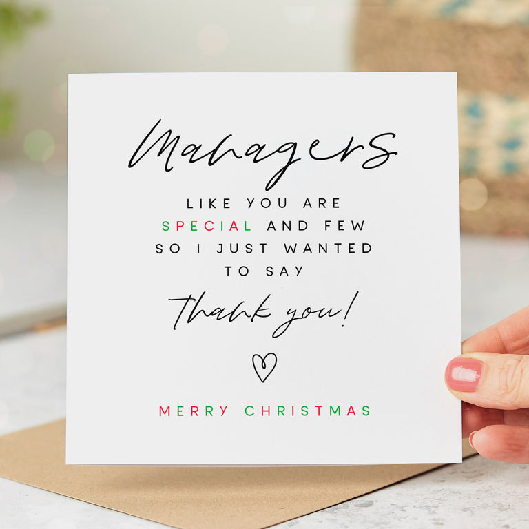 Managers Like You Christmas Card