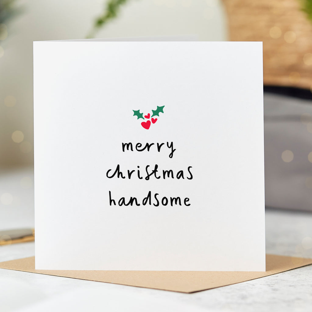 Handsome Christmas Card