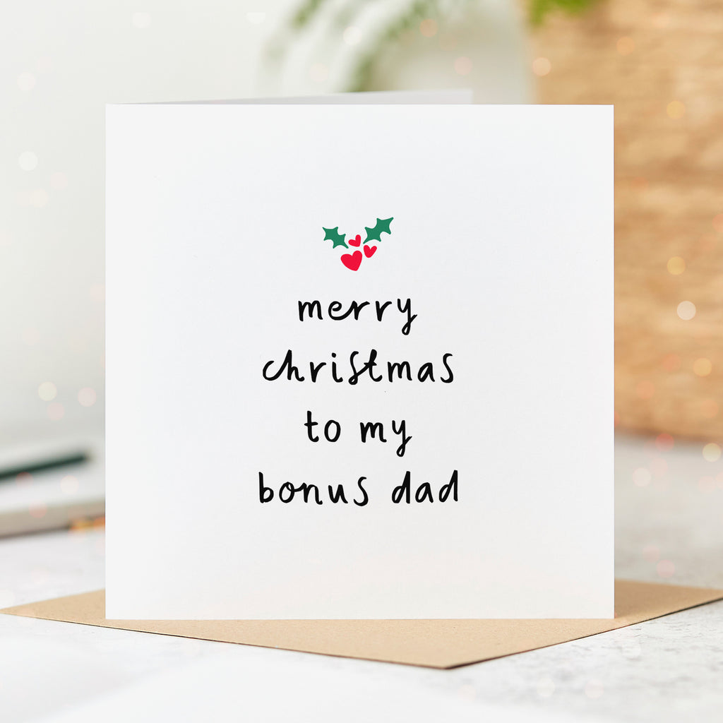Bonus Dad Christmas Card