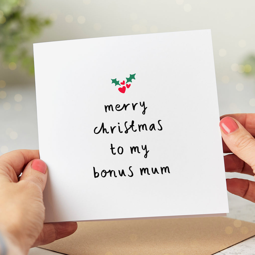 Bonus Mum Christmas Card