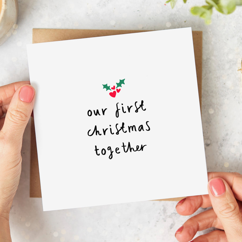 First Christmas Together Card