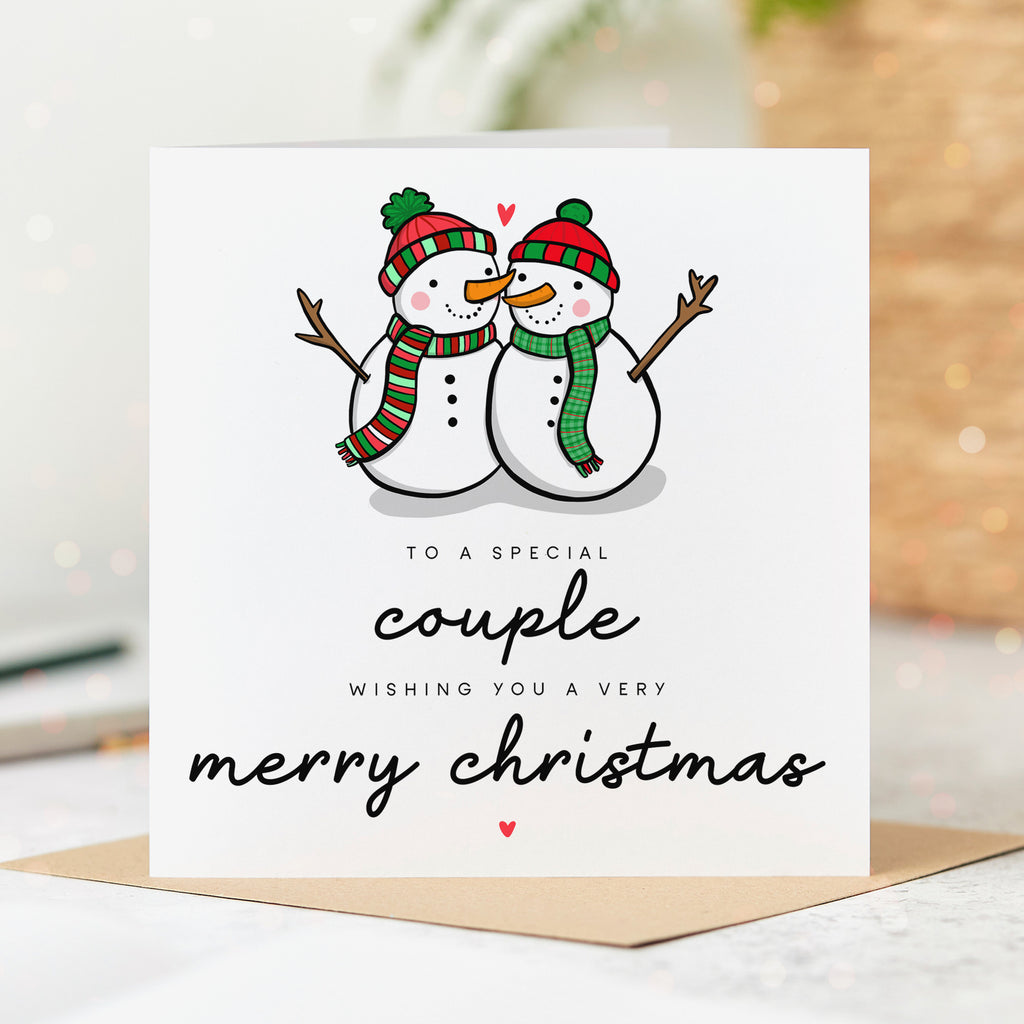 Special Couple Christmas Card