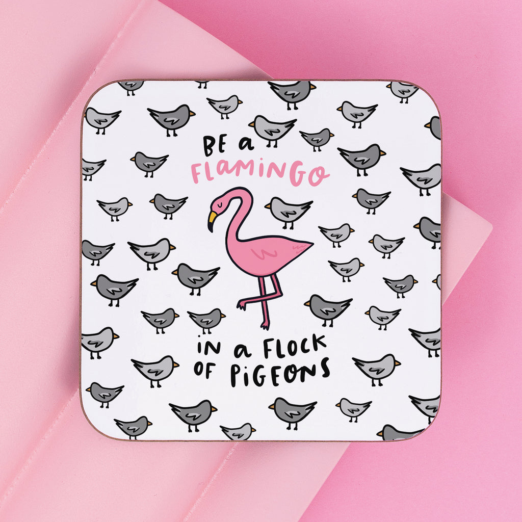 Be a Flamingo Coaster