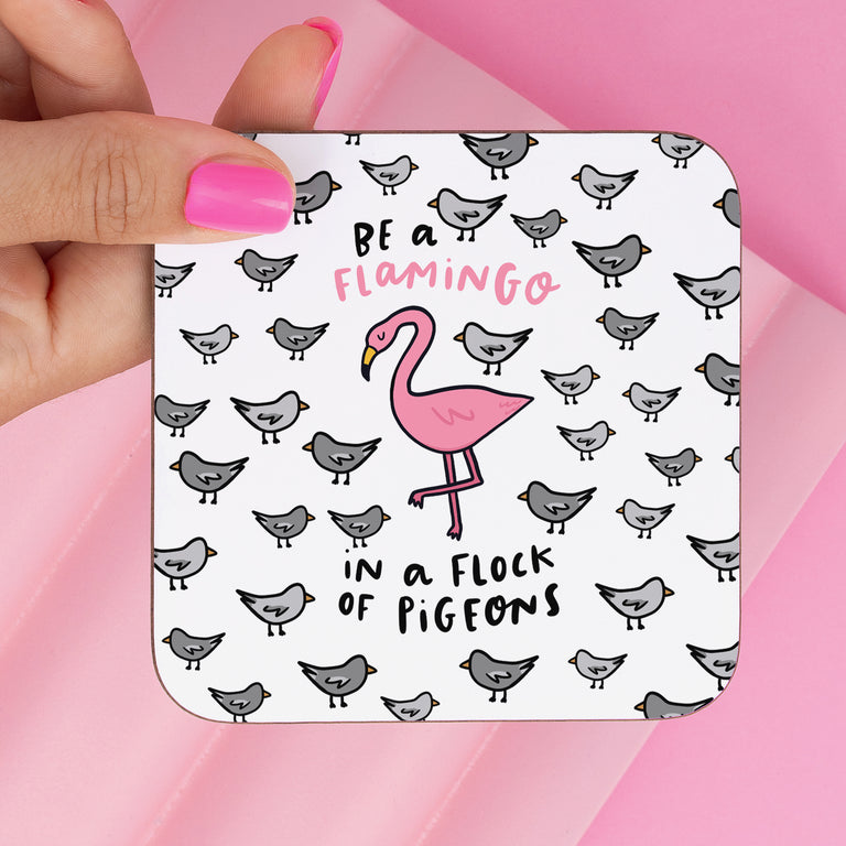 Be a Flamingo Coaster