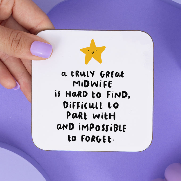Midwife Truly Great Coaster