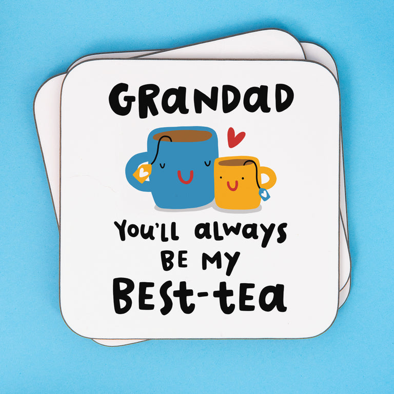Grandad My Best-Tea Coaster