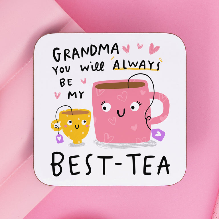 Grandma My Best-Tea Coaster