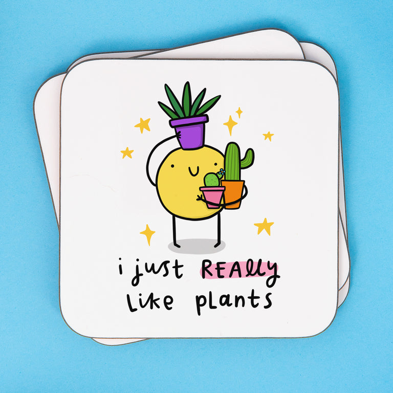 I Really Like Plants Coaster