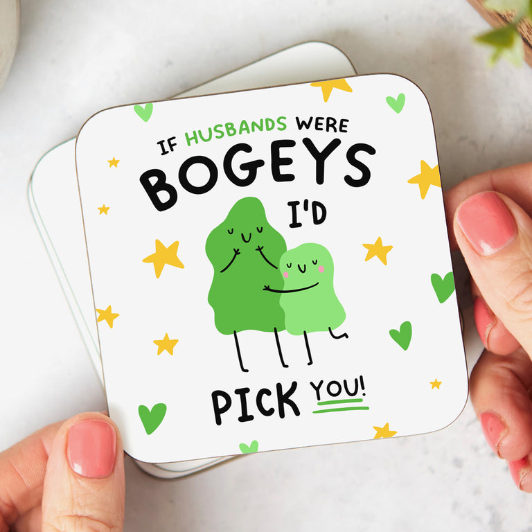 Husband Bogeys Coaster