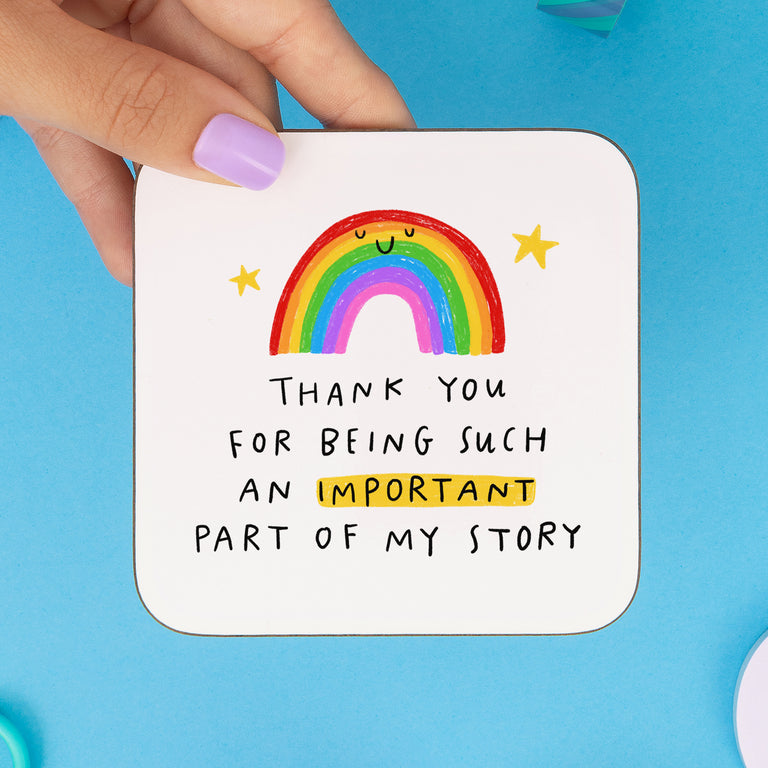 Part Of My Story Thank You Coaster