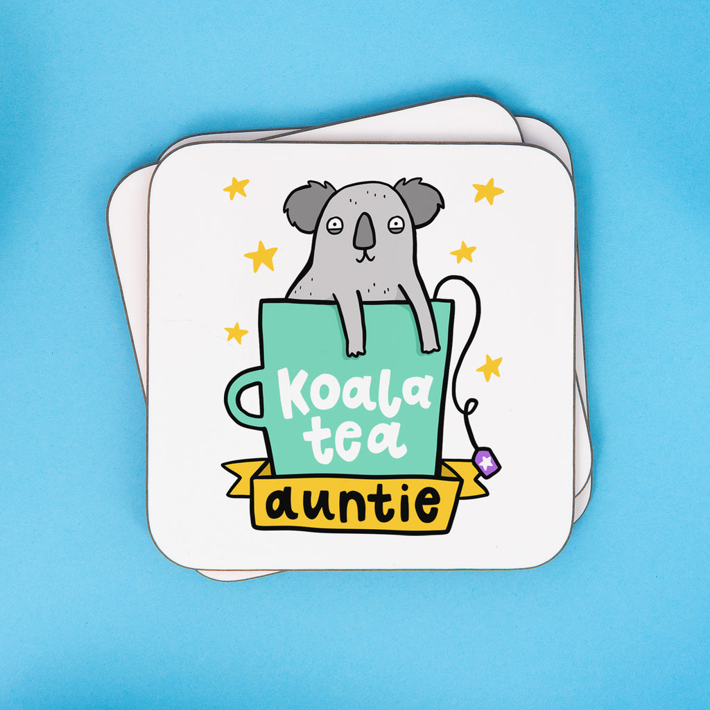 Auntie Koala Tea Coaster