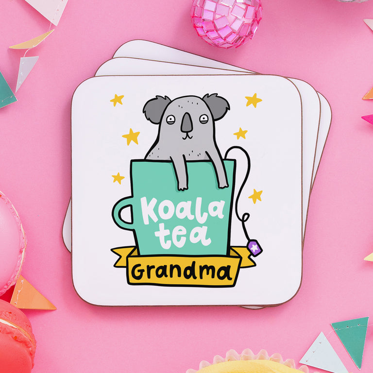 Grandma Koala Tea Coaster