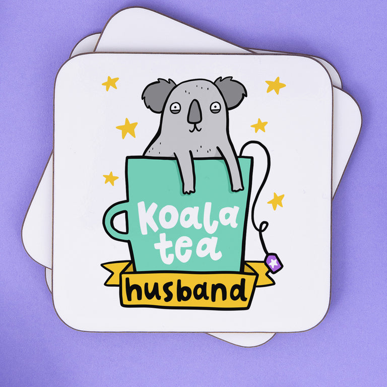 Husband Koala Tea Coaster