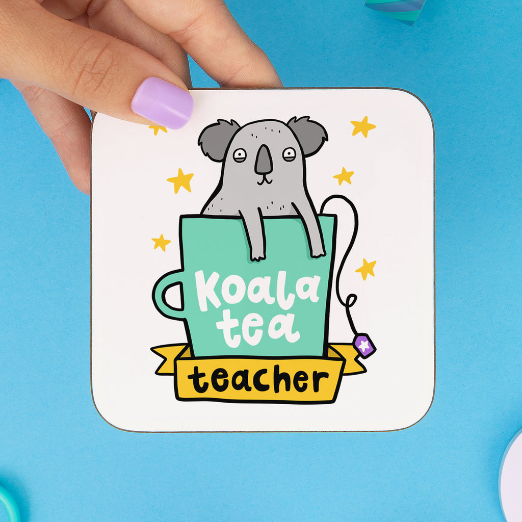 Koala Tea Teacher Coaster