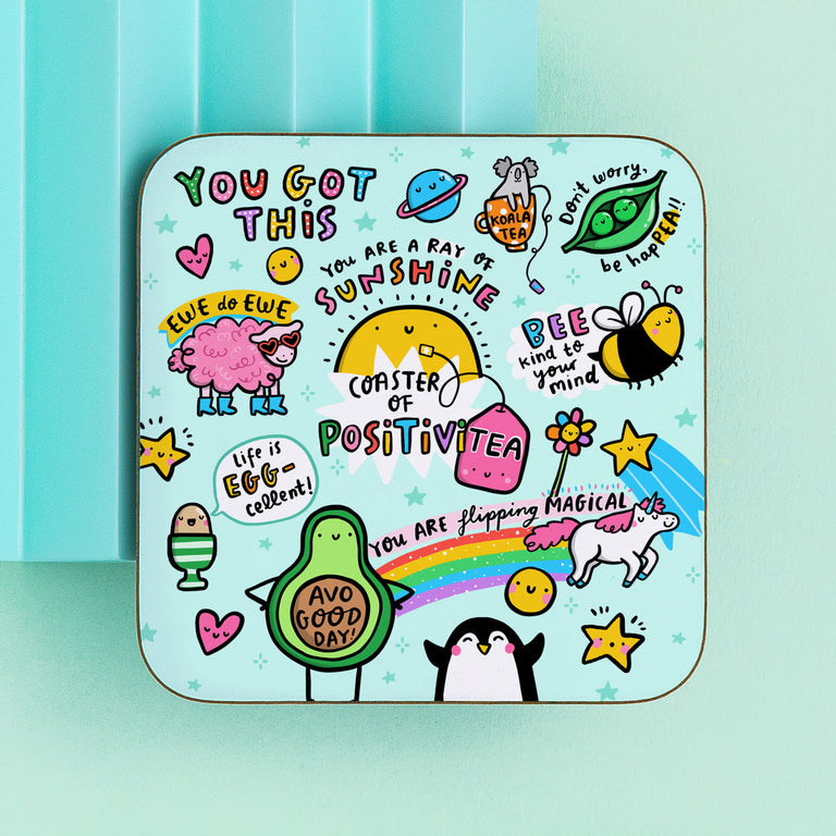 The Coaster of Positivitea