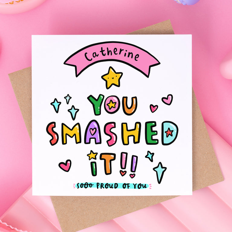You Smashed It Card