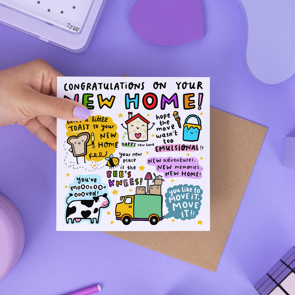 Congratulations On Your New Home Card