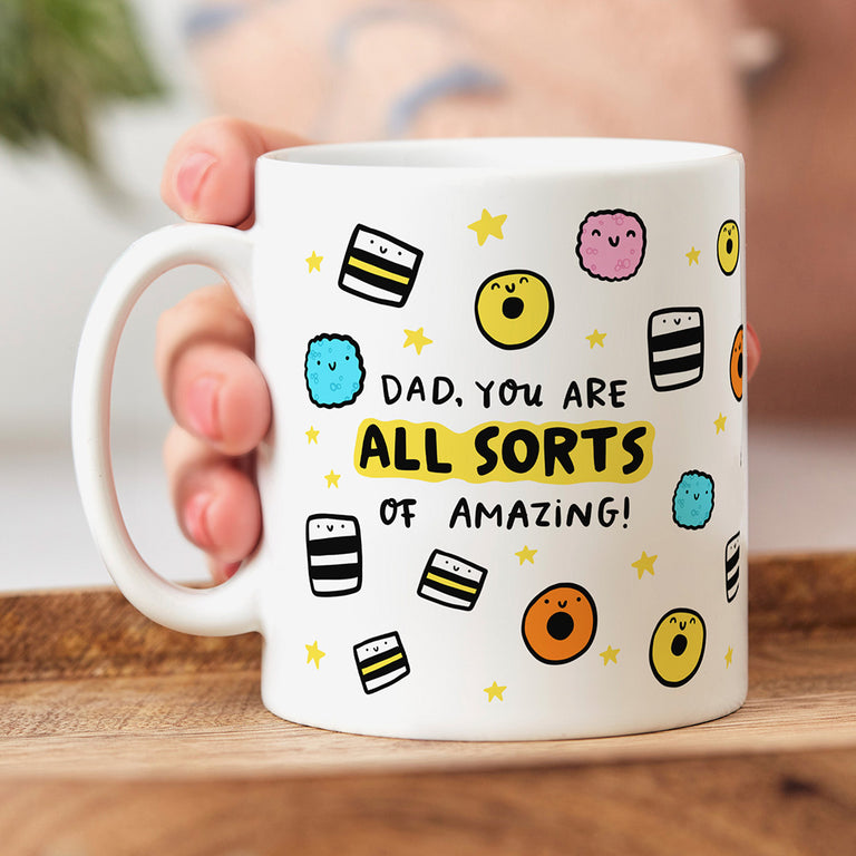Dad All Sorts of Amazing Mug
